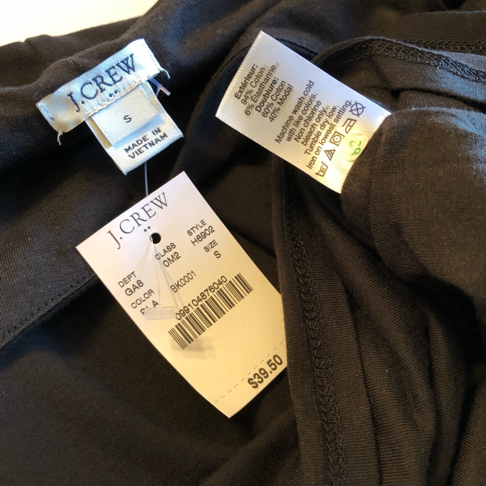 ⬇️3️⃣0️⃣ j. Crew Tie Shoulder Tank Top Small NWT - Picture 5 of 5